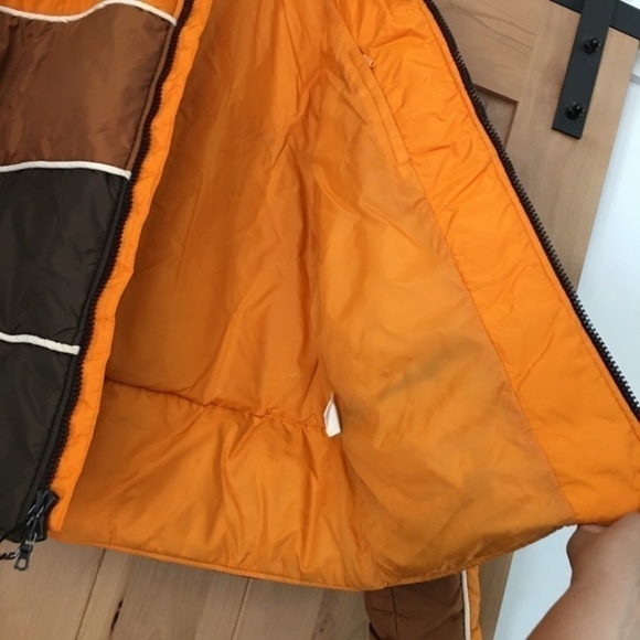 AHEAD USA Retro Colorblock Puffer Jacket Size Medium - Picture 6 of 7